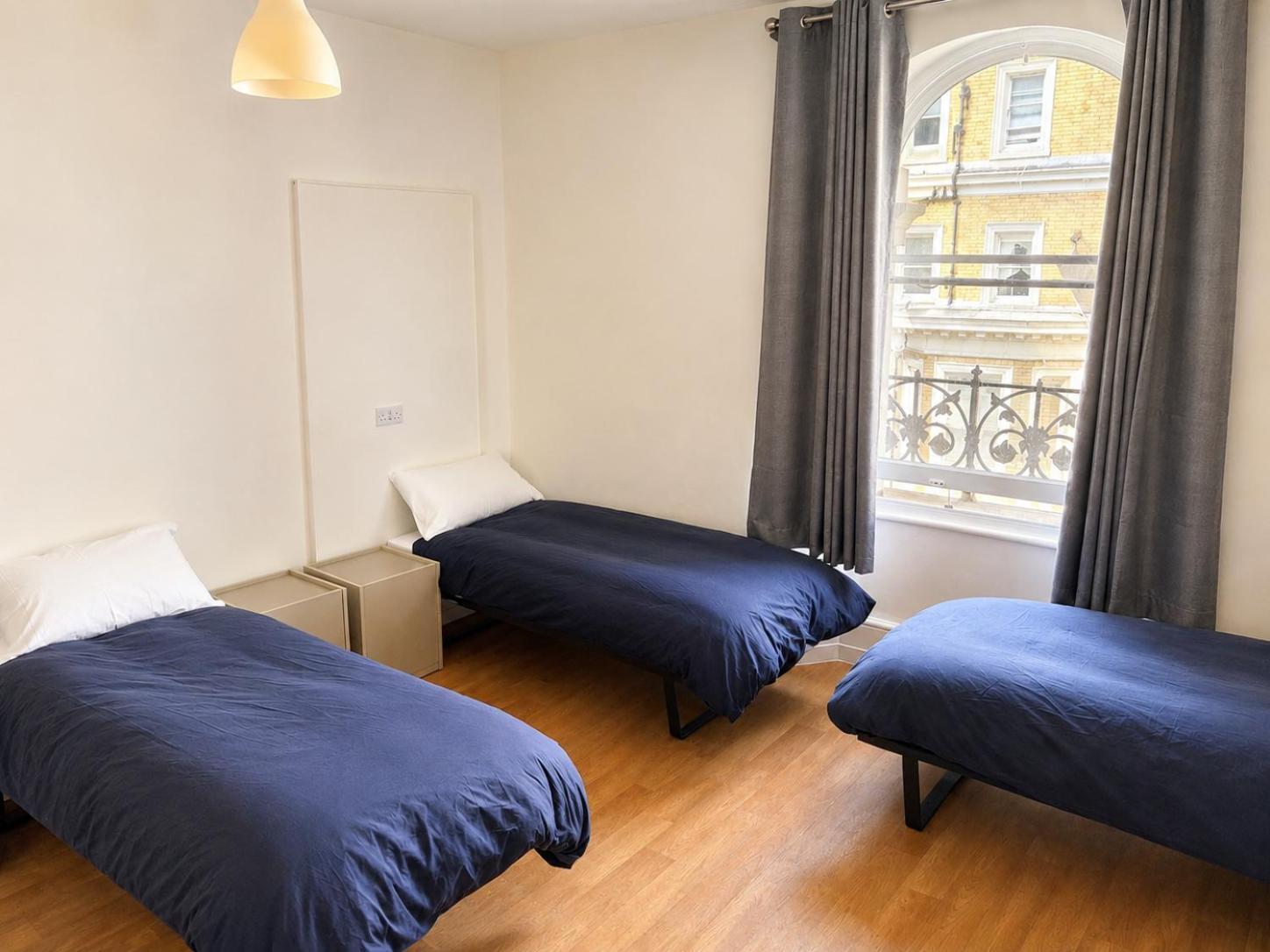 Single Bed in Male Dormitory Room